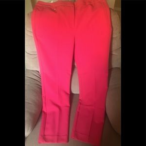 Adrianna Papell pants pink medium NWOT
